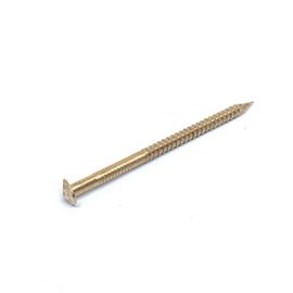 Rose Head / Flat Head Silicon Bronze Nails Untuk Proyek Kayu 50 X 2.8MM
