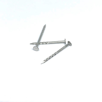 Twist Shank 304 Stainless Steel Kepala Datar Perlindungan Karat Kuku